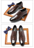 Elegant Slip-On Oxford Shoes for Men - Classic Formal Business Dress Footwear Perfect for Weddings and Office Occasions
